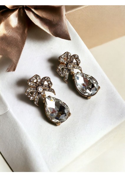 Zirkon Taşlı Fiyonk Küpe modelleri