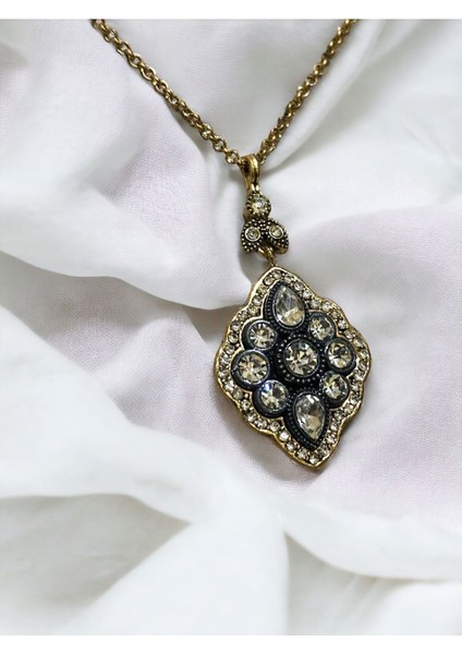 Elmas Montür Zirkon Taşlı Kolye fiyatları