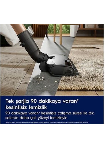 Şarjlı Islak Kuru Dikey Süpürge Mavi modelleri