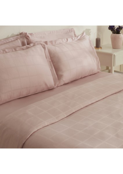 Royale King Size Nevresim Takımı Pudra