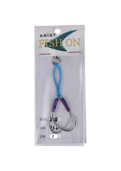 On Asist Iğne 3/0 Numara Iğne/2 cm /150 Lb Mor