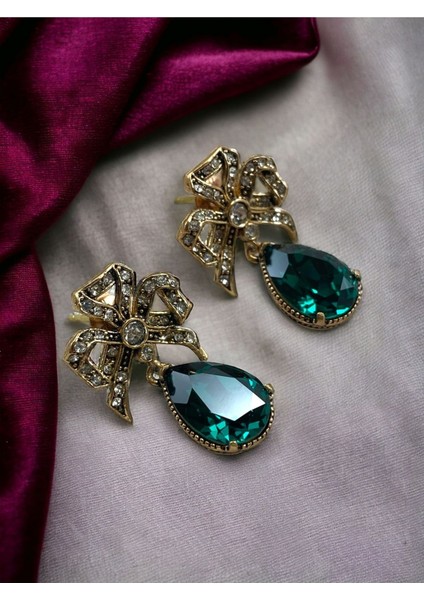 Zirkon Taşlı Fiyonk Küpe modelleri