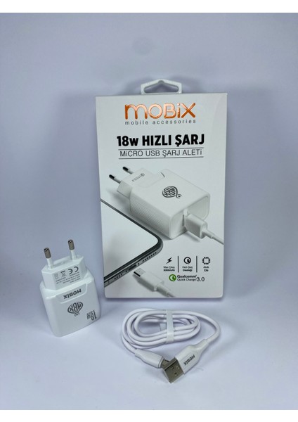 18 Watt Micro USB Hızlı Şarj Aleti