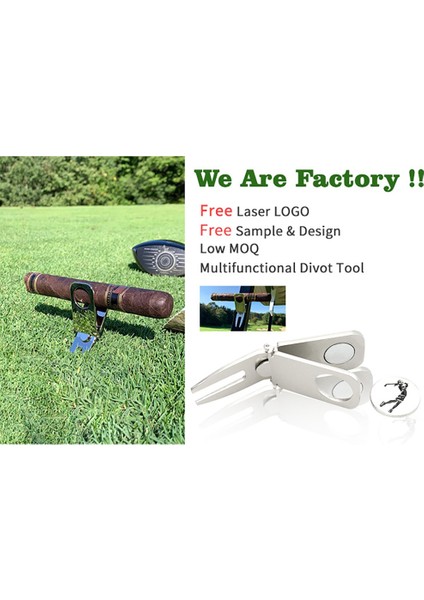 Manyetik Puro Tutucu Golf Divot Marker Aracı Taşınabilir Golf Arabası Puro Tutucu Klip Çok Amaçlı Golf Aksesuarları C (Yurt Dışından) fırsatları
