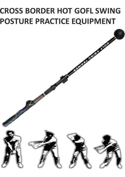 Golf Swing Trainer Taşınabilir Golf Eğitim Yardımı Menteşe, Ön Kol Rotasyonu, Omuz Dönüşünü Geliştirmek Için Ayarlanabilir (Sol El) (Yurt Dışından) fiyatları