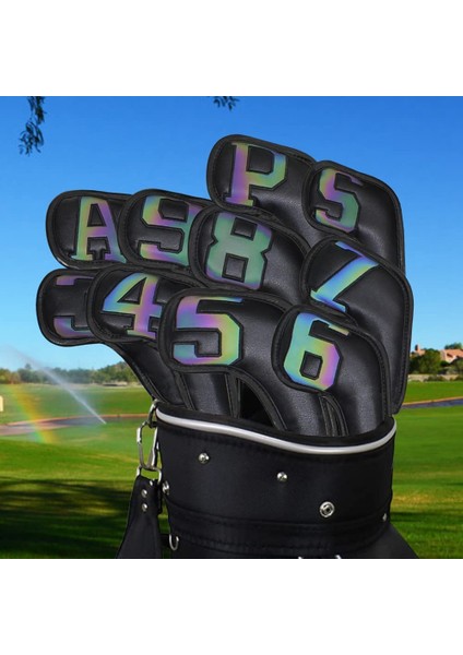 10 Adet Golf Demir Kulübü Başkanı Kapakları Golf Kulübü Kapakları Koruyucu Kapaklar Golf Malzemeleri Hediye Kulübü Başkanı Kapakları (Yurt Dışından) modelleri