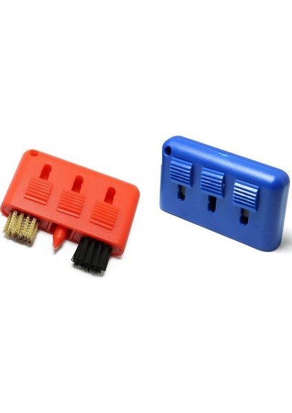 4 Adet 3 Delikli Golf Kulübü Fırça Geri Çekme Tasarımı Golf Topu Fırçası 3'ü Bir Arada Geri Çekilebilir Golf Kulübü Temizleme Fırçası (Kırmızı) (Yurt Dışından) indirimleri