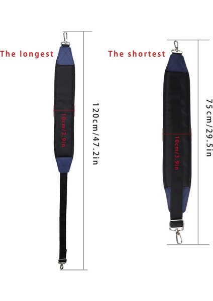 Ayarlanabilir Golf Çantası Askısı, Tek Yastıklı Ayarlanabilir Askılar, Iki Metal Kancalı Evrensel Sırt Çantası Omuz Askısı (Yurt Dışından) fiyatları
