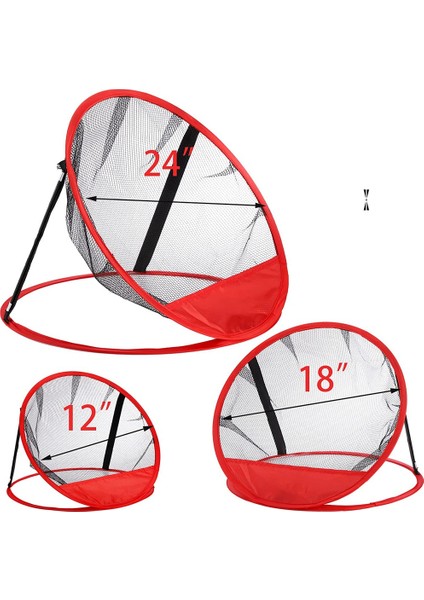 3 Paket Golf Çip Ağı, 3 Boyutlu Golf Hedef Uygulama Ağı, Iç ve Dış Mekan Kullanımı Için, Erkekler ve Golfçüler Için Harika Hediyeler (Yurt Dışından) fiyatları