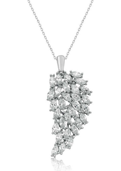 ​Gümüş Melek Kanadı Kadın Kolye CSR2180176