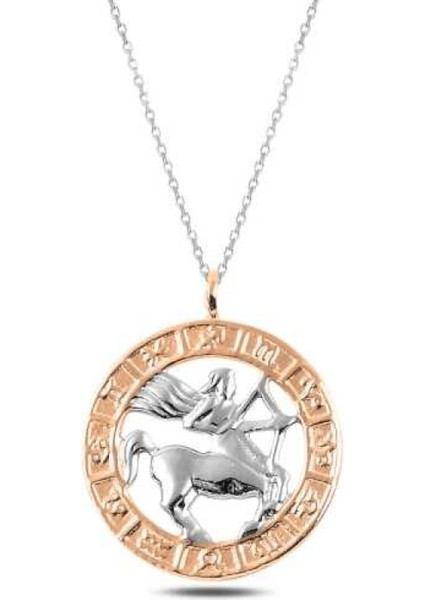 ​Gümüş Rose Yay Burcu Kolye CSR2183100