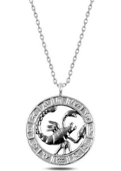 ​​Gümüş Akrep Burcu Kolye CSR2183154