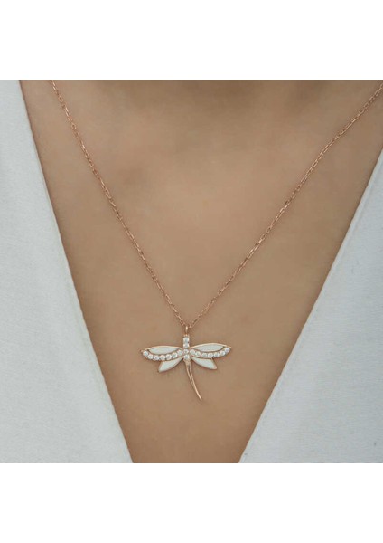Gümüş Rose Yusufçuk Kadın Kolye CSR2184166