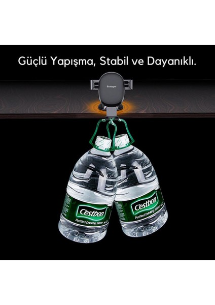 Süper Güçlü Vantuzlu Torpido Üstü Araç Içi Telefon Tutucu Kilit Mekanızmalı Araç Tutucu indirimleri