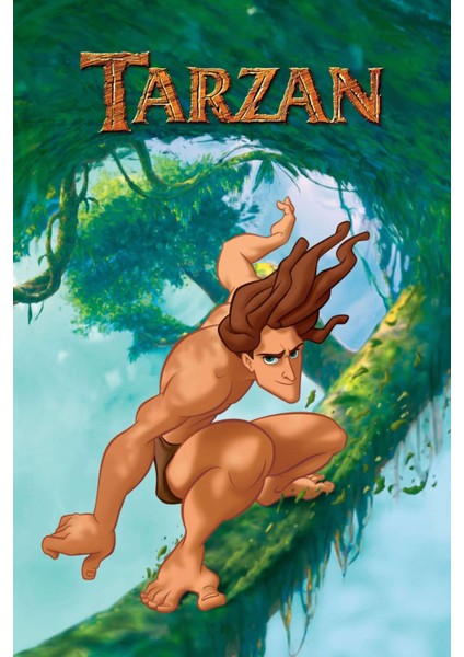 Tarzan (1999) 9 Afiş - Poster ( Folyo ) - Afiş - POSTER-6360 ( 35 cm x 50 cm )