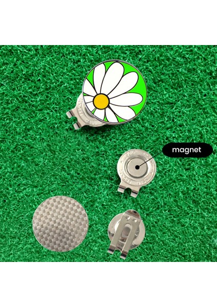 Golf Şapkası Klipsi Işaret Top Pozisyonu Manyetik Çıkarılabilir Çinko Alaşımı Paslanmaz Işaret Top Şapkası Aksesuarları 9 (Yurt Dışından) indirimleri