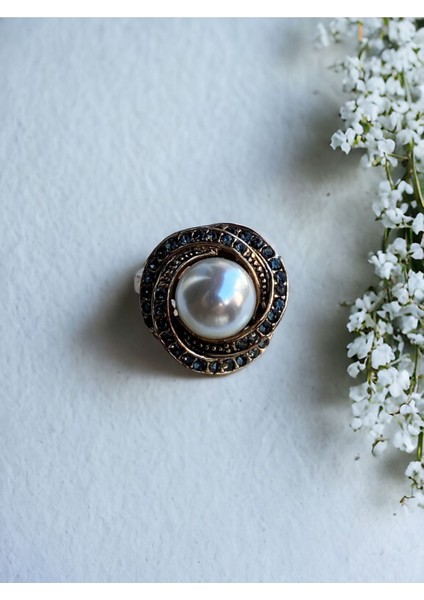 Black Diamond Taşlı Inci Yüzük fırsatları