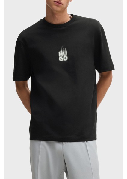 Baskılı Pamuk Relaxed Fit Bisiklet Yaka T Shirt Erkek T Shirt 50530434 001 fiyatları