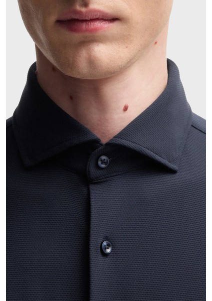 Esnek Jarse Slim Fit Uzun Kol Gömlek Erkek Gömlek 50533393 404 fırsatları