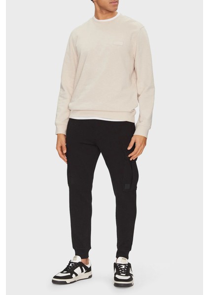 Pamuklu Regular Fit Normal Bel Ribanalı Paça Jogger Pantolon Erkek Pantolon 50542917 001