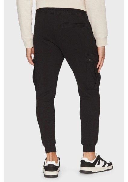 Pamuklu Regular Fit Normal Bel Ribanalı Paça Jogger Pantolon Erkek Pantolon 50542917 001