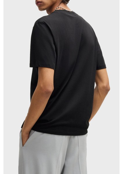 Baskılı Pamuk Relaxed Fit Bisiklet Yaka T Shirt Erkek T Shirt 50530683 001 fiyatları