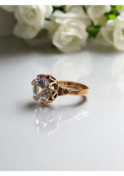 Elmas Montür Zirkon Tek Taş