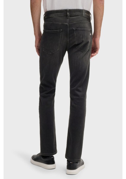 Streç Pamuklu Skinny Fit Normal Bel Dar Paça Jeans Erkek Kot Pantolon 50532605 005 modelleri