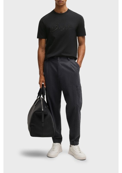 Pamuk Regular Fit Bisiklet Yaka Logolu T Shirt Erkek T Shirt 50531309 001 modelleri