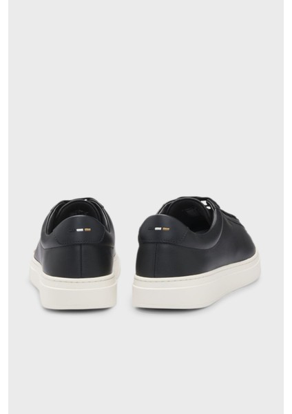 Deri Logolu Sneaker Ayakkabı Erkek Ayakkabı 50536480 002