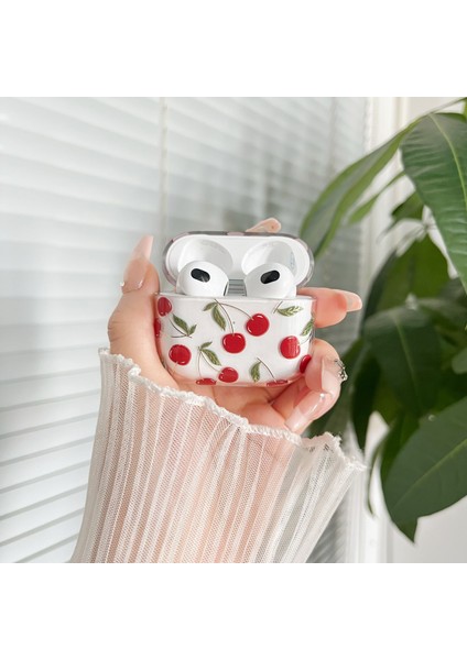 Apple Airpods3 Bluetooth Kulaklık Kılıfı Için Su Etiketi Şeffaf Düşme (Yurt Dışından) modelleri