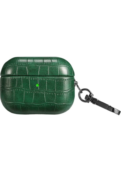 Yüksek Kaliteli Timsah Desen Için Airpodspro2 Bluetooth Kulaklık Kılıfı (Yurt Dışından)