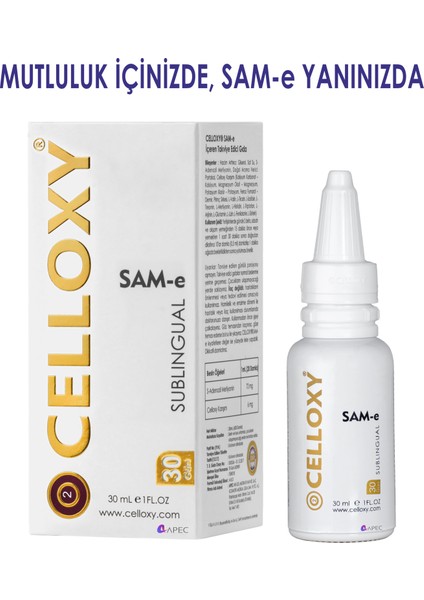 SAM-e 30 ml Dilaltı Damla MODUNUZ YÜKSEK OLSUN