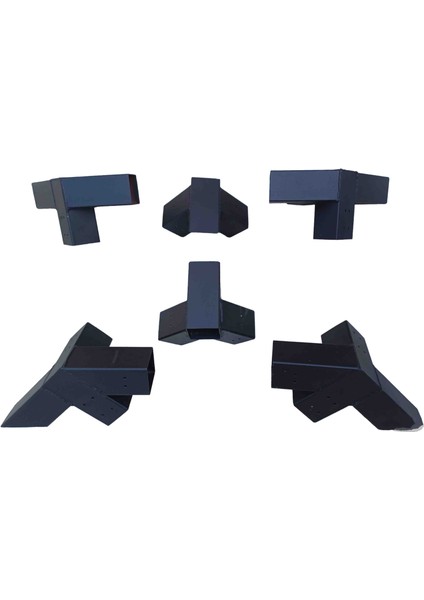 Mrc Takmatik Ahşap Bahçe Bağ Evi Pergola 45° Çardak Pergole Demir Bağlantı Braket Kiti Çadır Bungalov Garajı kulübe fırsatları