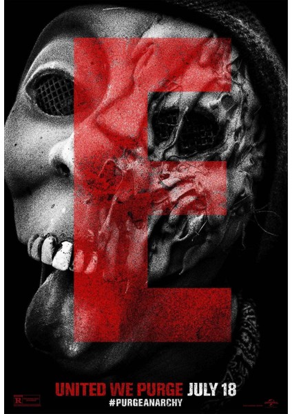 The Purge Anarchy (2014) 3 Afiş - Poster ( Folyo ) - Afiş - POSTER-7772 ( 35 cm x 50 cm )