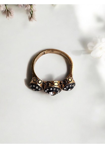 Elmas Montür 3 Taş Yüzük fiyatları