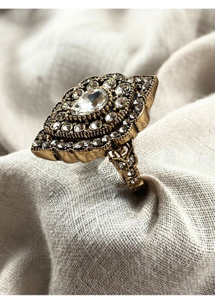 Badem Elmas Montür Taşlı Yüzük fırsatları