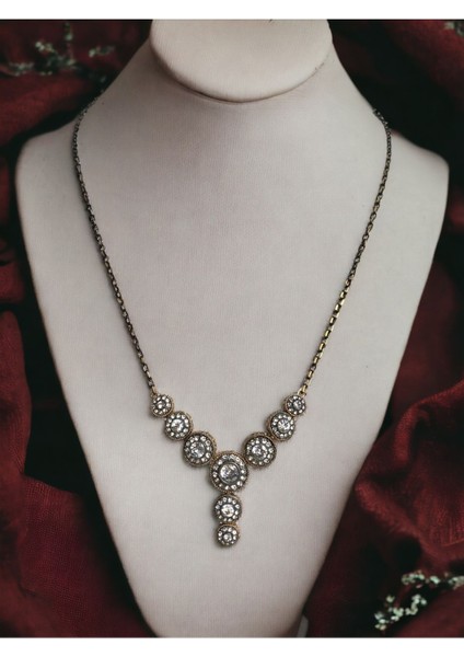 Yuvarlak Anturaj Elmas Montür Kolye fiyatları