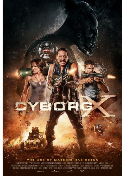Cyborg x (2016) ( Folyo ) - Afiş - POSTER-2300 ( 35 cm x 50 cm )