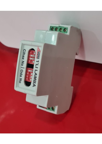 001801PT-N Akıllı Ev Sistemi Pano Tipi 1 Li Lamba Modülü