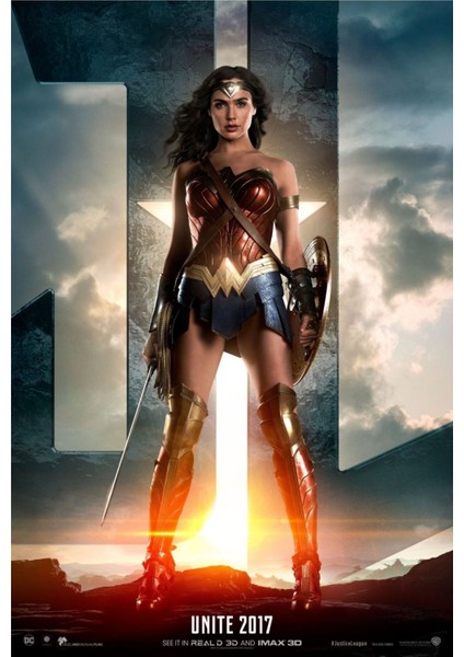 Justice League (2017) 17 ( Folyo ) - Afiş - POSTER-4087 ( 35 cm x 50 cm )