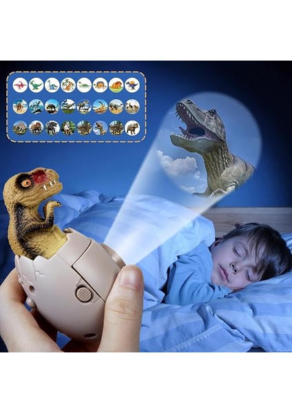 Oyuncak Projektörlü Dinozor