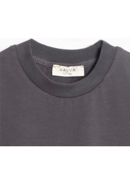 Cepli Takım T-Shirt Şort Unisex Çocuk Nakışlı Yazlık Takım