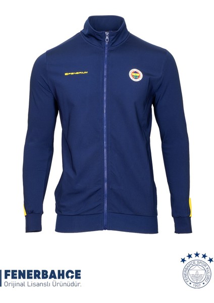 Lisanslı Dik Yaka Fermuarlı Sweat Eşofman Alt Set fiyatları