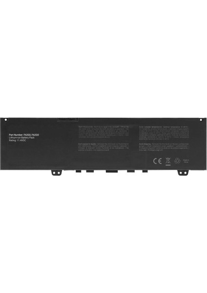 Dell ile Uyumlu Inspiron 7380 Versiyon P83G, P83G002 Batarya Pil
