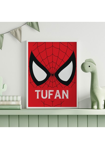 Spider Man - Örümcek Adam Temalı Çocuk ve Bebek Odası Isim Tablosu, Çocuk Odası Tablosu fiyatları