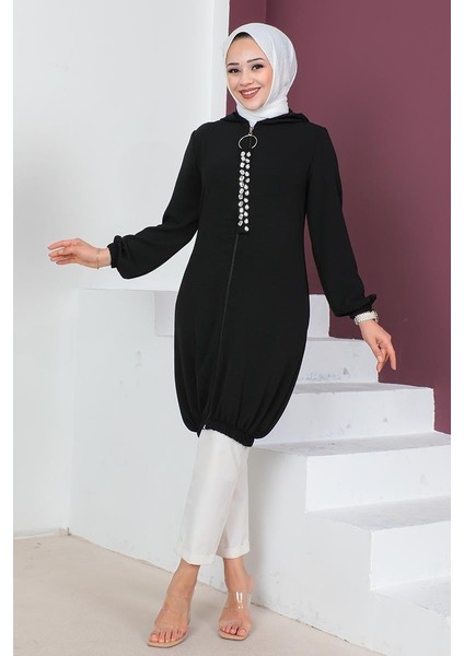 kapüşonlu Tesettür Tunik modelleri