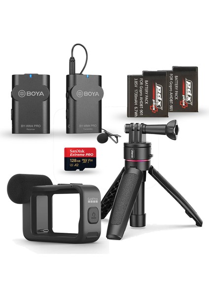 Markofist MF-AKAS02 Gopro Hero 9 10 11 12 Standart Video Seti