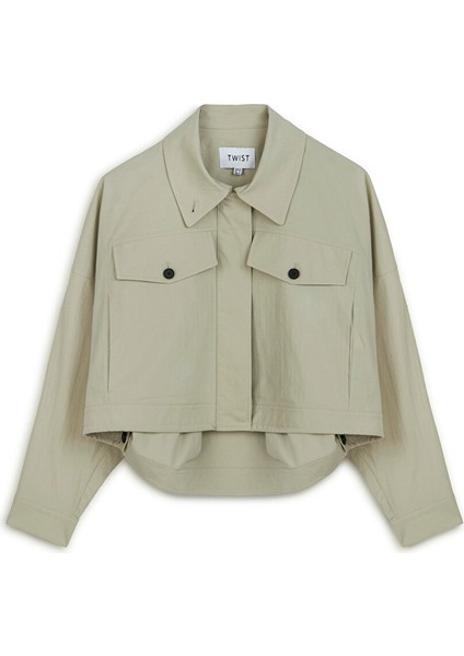Süs Cepli Oversıze Mont TS1250012031030