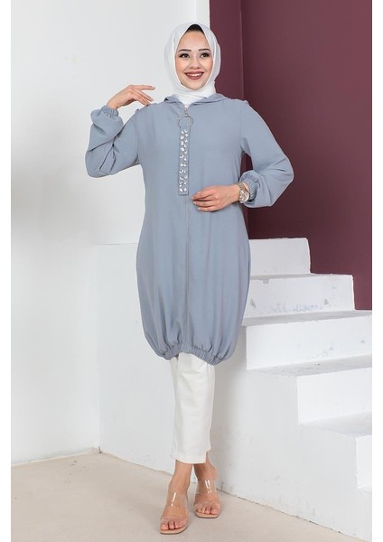 kapüşonlu Tesettür Tunik fiyatları